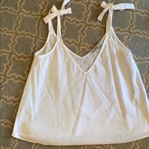 Zara white top